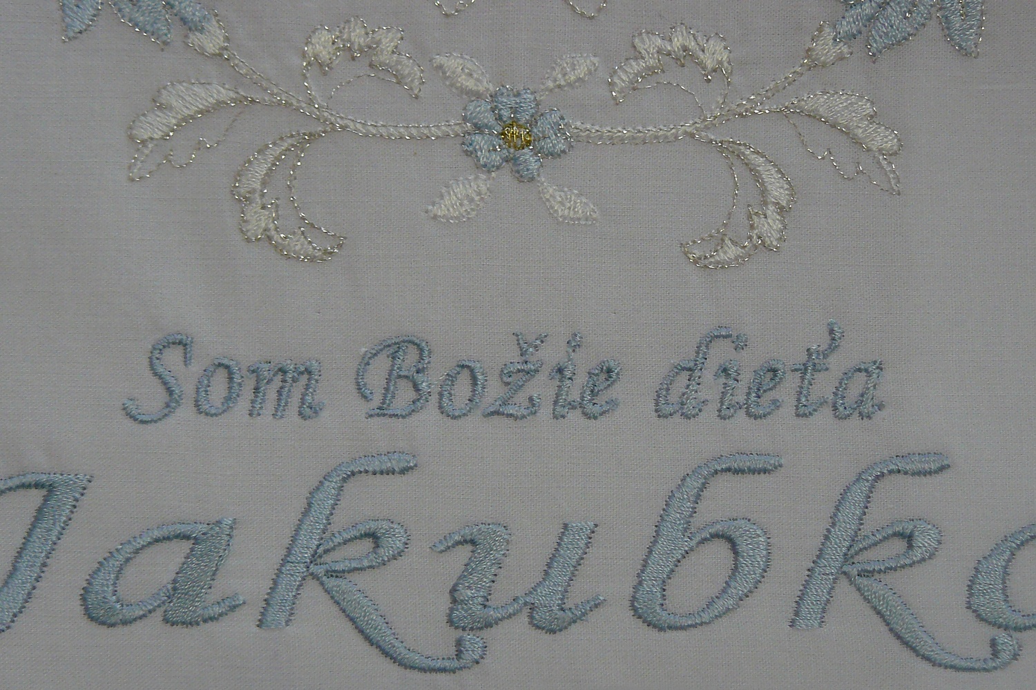 Výšitie "Som Božie dieťa"